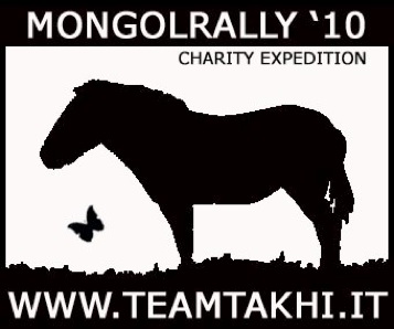 TeamTakhi, MongolRally 2010