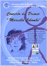 1o concorso musicale Marcello Colombo, serata di premiazione